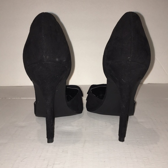 Bow Front D’Orsay Heels. Sz 8. Black. Like New - Picture 5 of 6